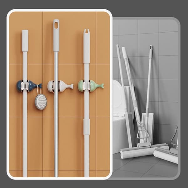 Moppklemme Moppholder HVIT white