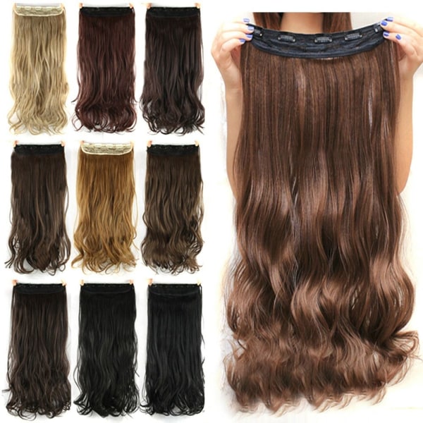 Curly Clip Hårklämma Gardin Fem hårklämmor STYLE 4 STYLE 4 Style 4