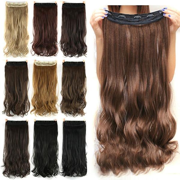 Curly Clip Hårklämma Gardin Fem hårklämmor STYLE 9 STYLE 9 Style 9