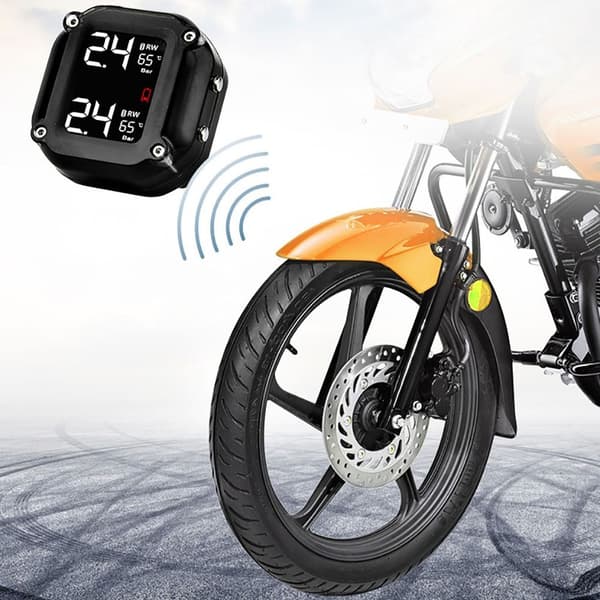 Motorcykel Tpms Däcktrycksövervakning 2 2