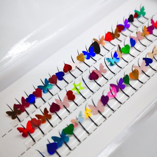 Individuella ögonfransar Transplantering Ögonfransar 18MM 18mm