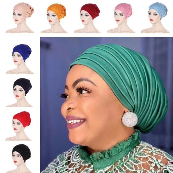 Muslim Bonnet Ladies pääkääreet VAALEANSINISET Light Blue