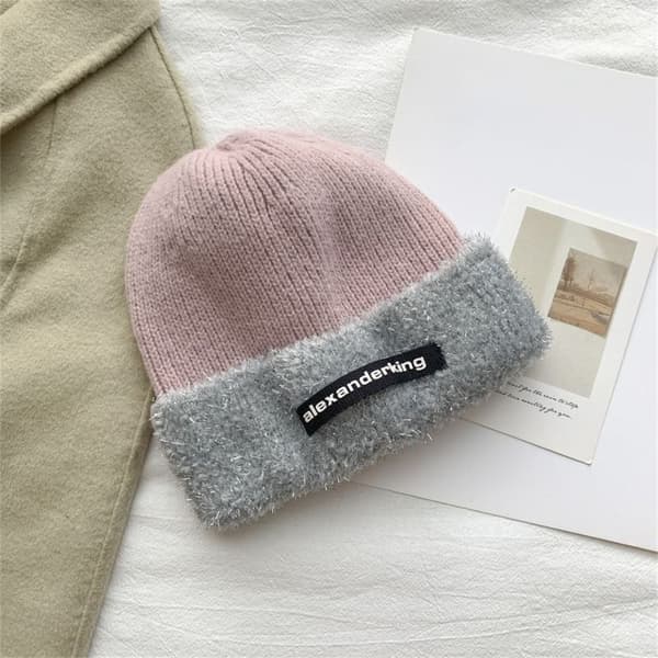 Knitted Hat Beanie Hatut GRAY grey