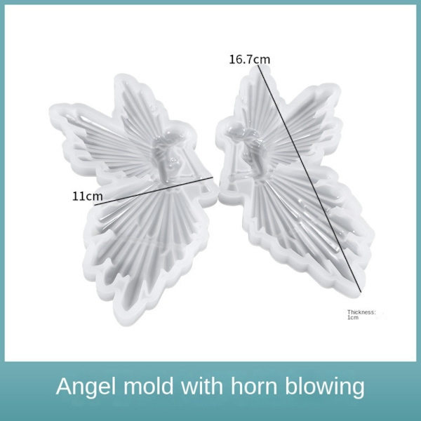 2st Molds Spegel Glänsande Form SET SET Set