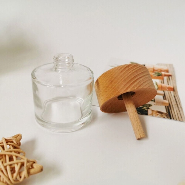 2 Stk Tom Glas Diffuser Flaske Diffuser Flasker Vase Aroma