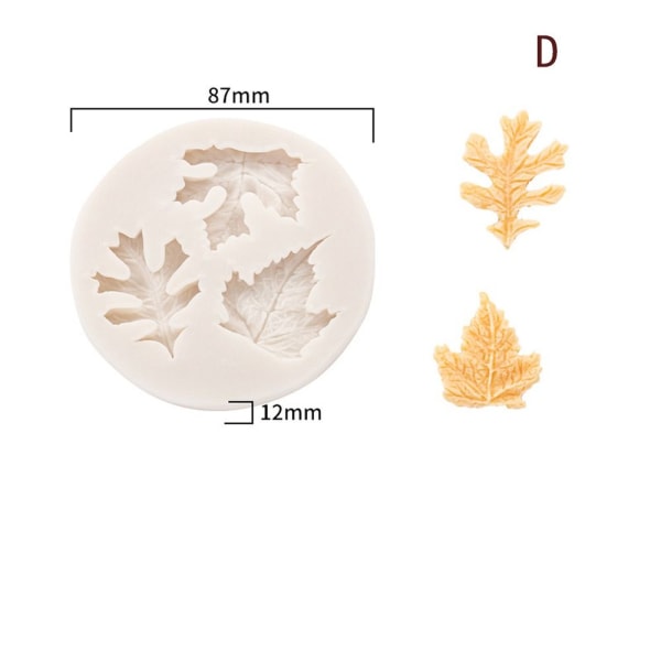 Pine Leaf Form Fondant Form DD D