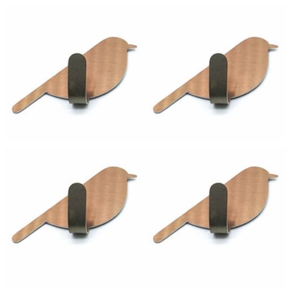 Koukkuvaateteline GOLD 4KPL 4KPL Gold 4pcs-4pcs
