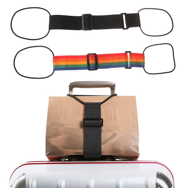 Matkalaukkujen pakkaushihna Matkalaukkujen vyöt MULTICOLOR multicolor