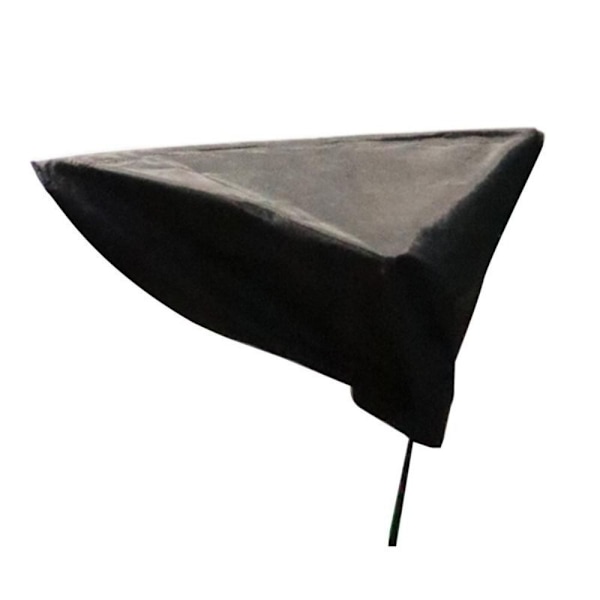 Bil Ladeport Cover Bil Lade Port Cover SORT FRONT Black Front-Front