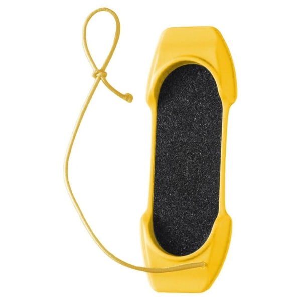 Mini Finger Surfboard Creative GUL UTAN MÖNSTER UTAN yellow without pattern-without pattern