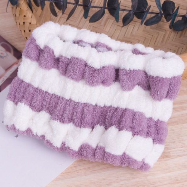 Mikrokuituliinapannat Spa Hijab PURPLE B B PURPLE B-B