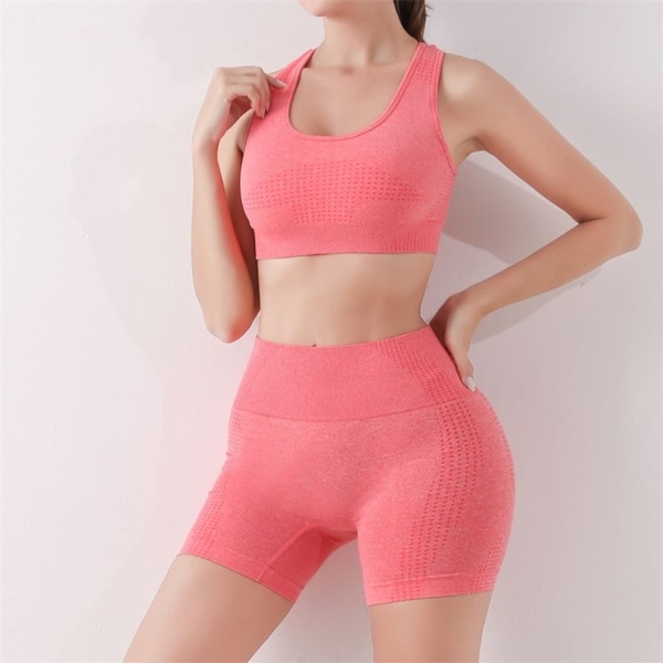 Ion Shaping Shorts Tummy Control Butt Lifting Shorts PINK Pink L/XL:65-90kg