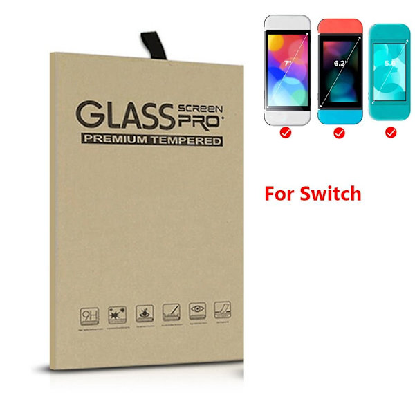 2ST Skärmskydd härdat glas FÖR SWITCH FÖR SWITCH For Switch