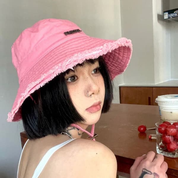 Fiskarhatt Bucket Hat ROSA pink