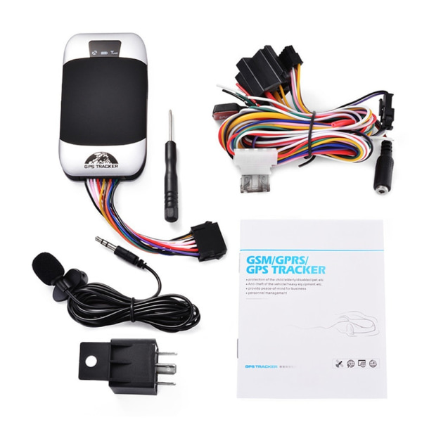 Bil GPS Tracker GPS Locator Bil Realtime Sporingsenhed with Remote Control