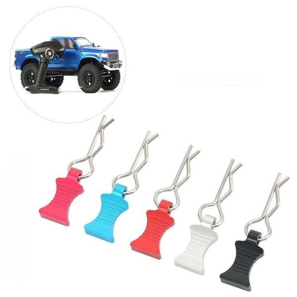 4kpl Shell Body Clips R Soljet SILVER Silver