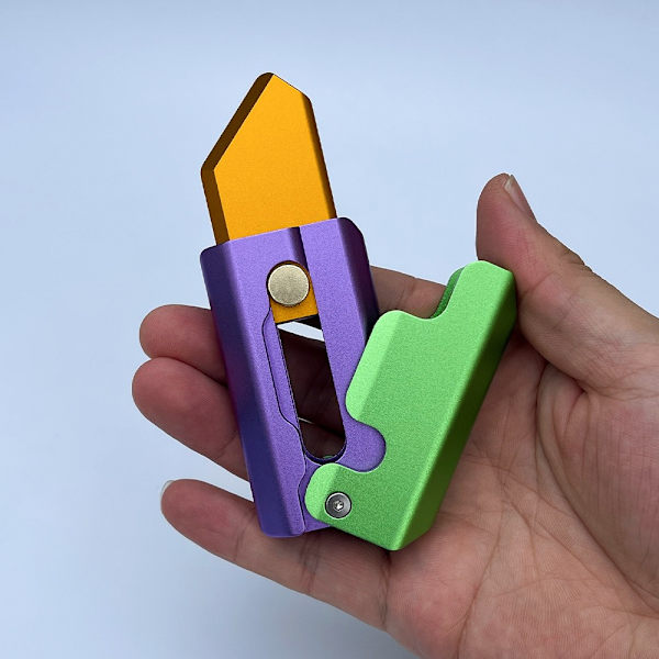 Gravity Porkkana Fidget Toys VIHREÄ VIHREÄ Green