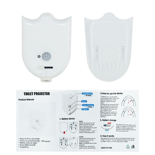 Projeksjonslys Led Light Human Motion Sensor