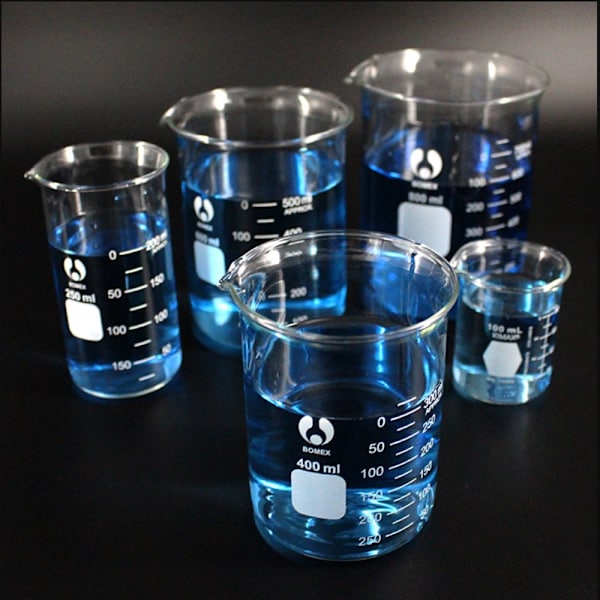 Lab Beger Graduated Beaker Scaled Measuring Cup