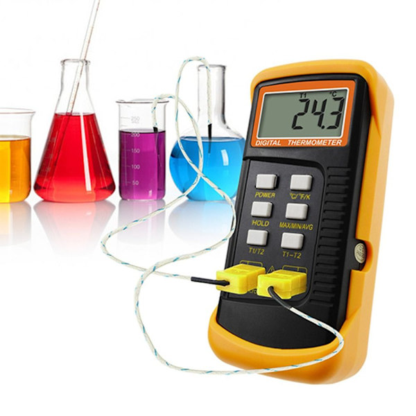 K-tyypin lämpömittari Kelvin Scale Meter Tester Digital