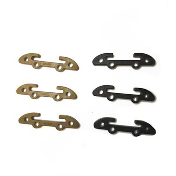 5 stk Outdoor Tactical Clip Ribbon Åbnings Clip SORT Black