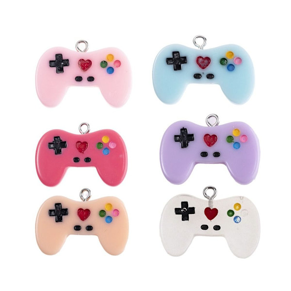 Game Controller Pendant Resin Pendant Video Game Pendant