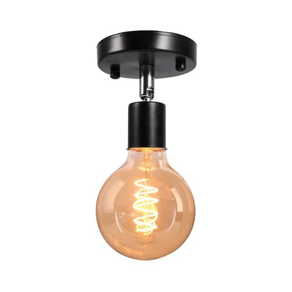E27 Ljussockel Lampfot KROM Chrome