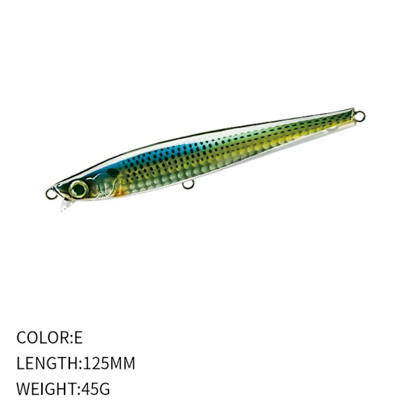 synkende Minnow Baits Fiskekroge E E E