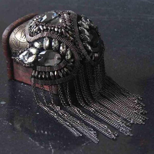 Tofs Epaulett Brosch SILVER Silver