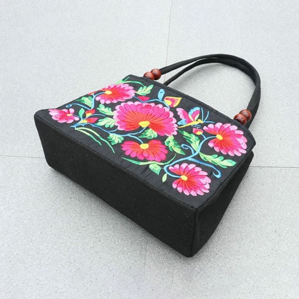 Broderte vesker Bøtteveske 2 2 2