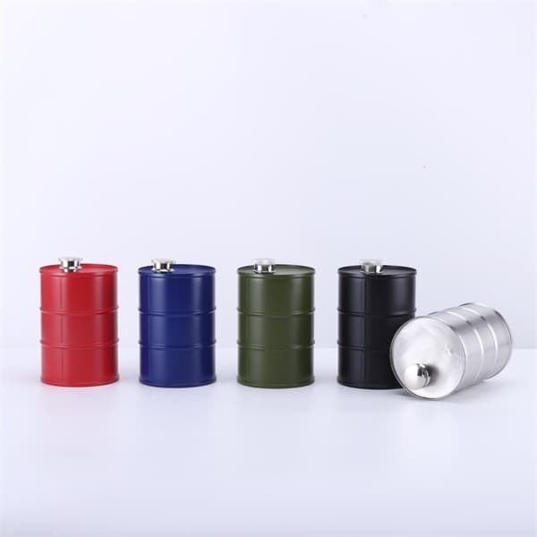 25oz Wine Pot Whisky Flagon SILVER silver