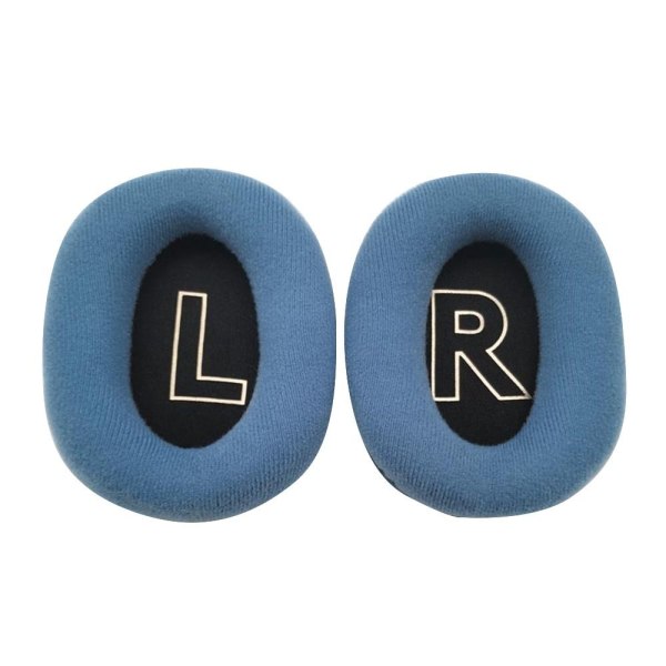 1 par erstatnings øreputer for Logitech G Pro X BLUE Blue Flannel