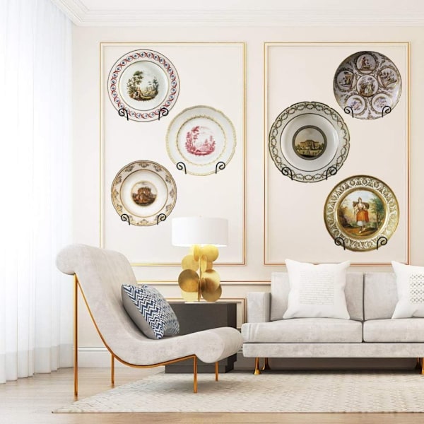 1/4 st Vägghängande displayställ Väggdisplay staffli 6ST 6ST 6pcs