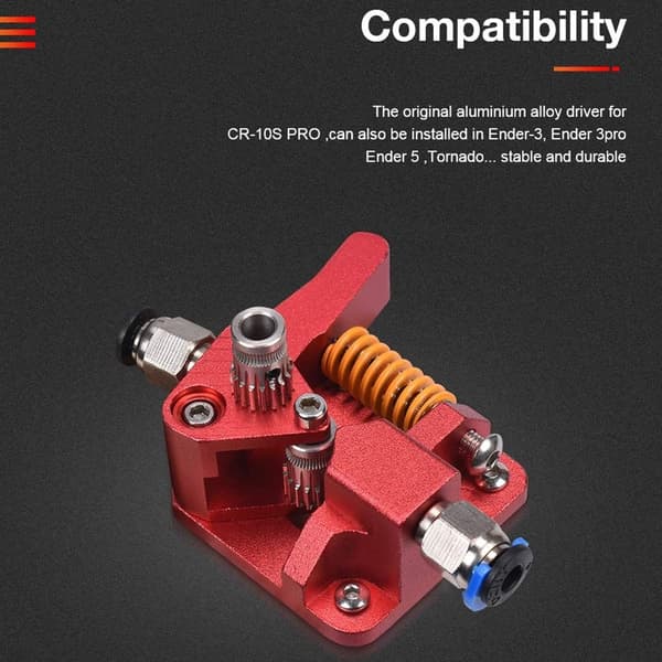 Dual Gear Extruder 3D Printer Extruders Double Gear mk8 extruder