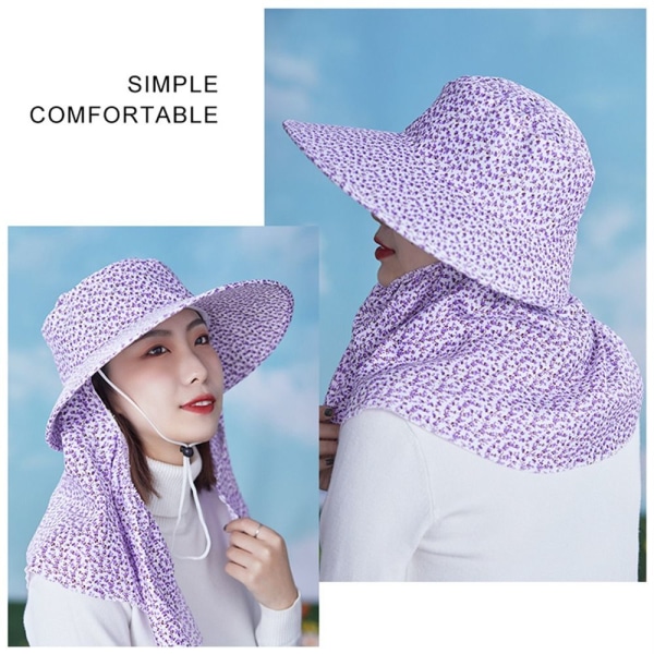 Aurinkohattu UV-suojahatut PURPURIA purple