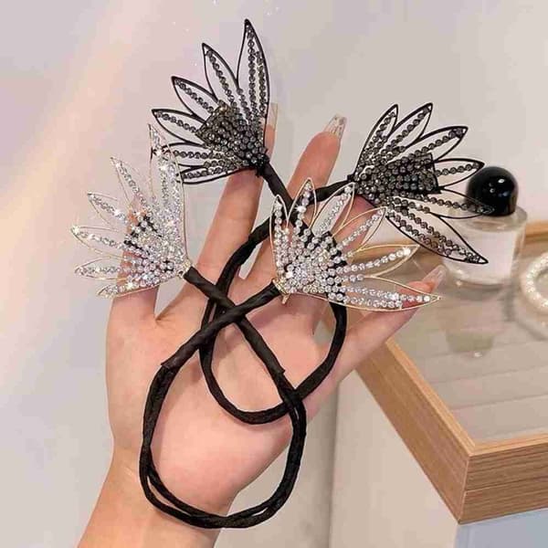 Sløyfehår Iron Magic Bow Clip STIL 4 STIL 4 Style 4