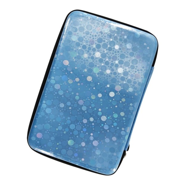 Bordtennisracketväska Ping Pong Paddlar Case BLÅ RECTANGLE blue rectangle-rectangle