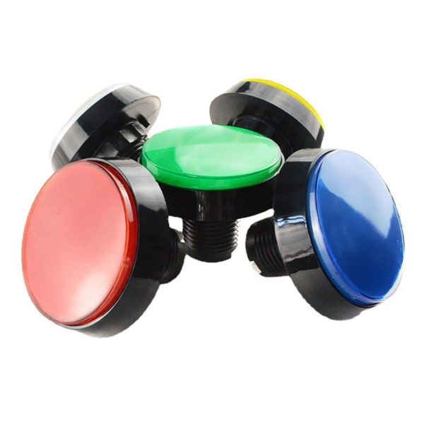 3 stk Arcade Button Game Player Knap RØD red