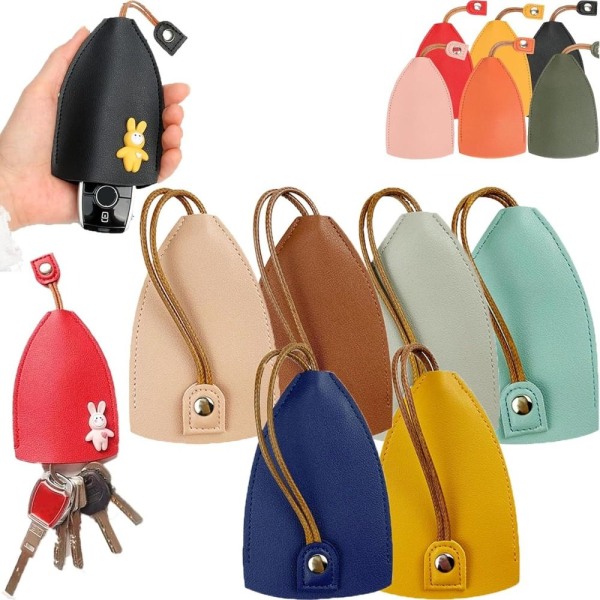 Pull Out Car Key Case Pull Out Key Sleeve GRÅ GRÅ Grey