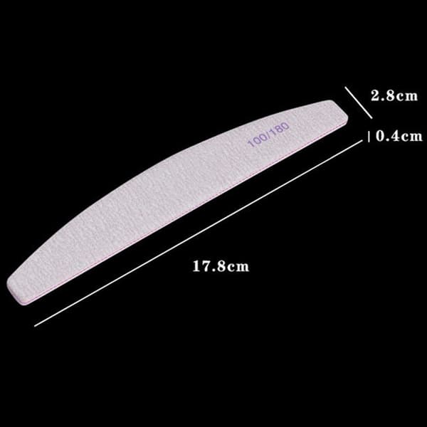 10 ST Nagelfilar Sanding Buffer Nagelputsremsa 10PCS