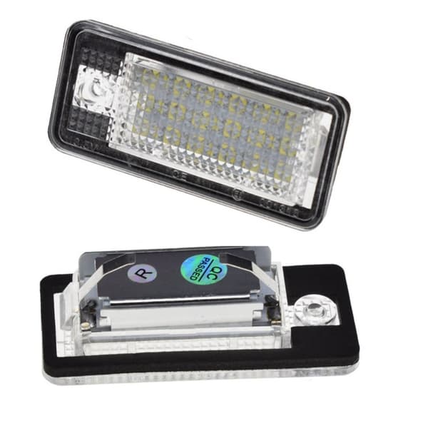 2st LED-skyltljus Bil LED-lampor Nummerskyltljus 2PCS