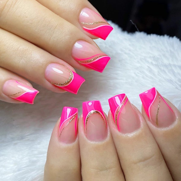 Franska Fake Nails False Nail A1-01-22 A1-01-22 A1-01-22