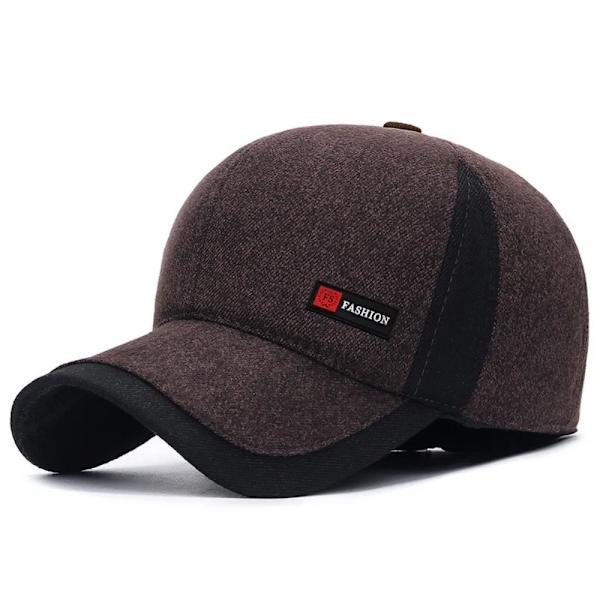 Vinterhatter Baseballcaps for menn KAFFE Coffee