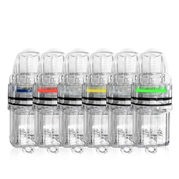 LED Fish Attractive Indicator Lure Bait RÖD red