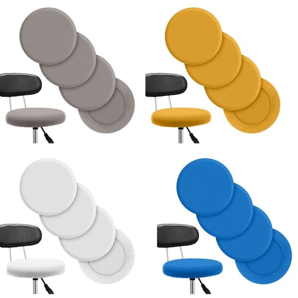 4st Stolöverdrag Stolsöverdrag VIT 4ST 4ST White 4Pcs-4Pcs
