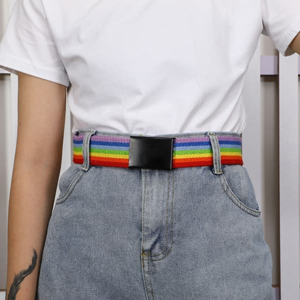 Canvasbälten Taktiskt Bälte MULTIFÄRG multicolor
