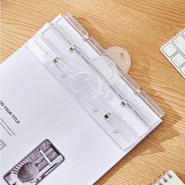 2 stk Magnetisk mappe papirklips billettklemme