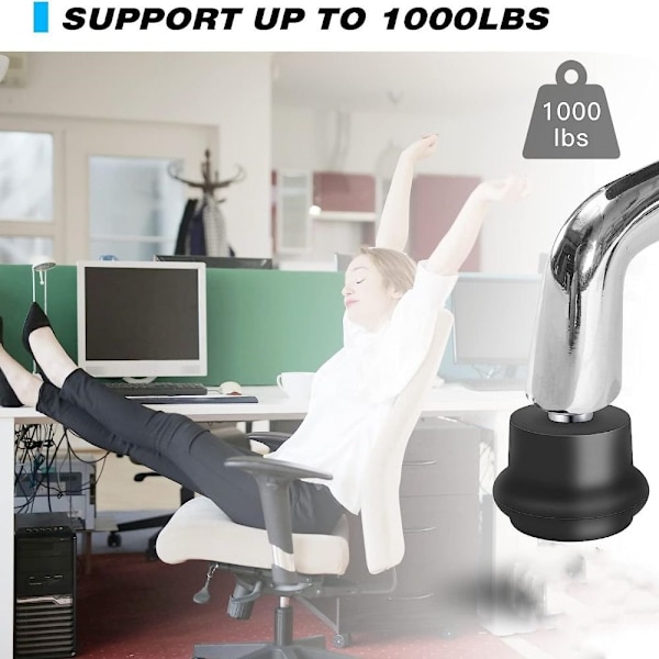 Caster Wheels Kontorstol Sæde Udskiftning Reservedel