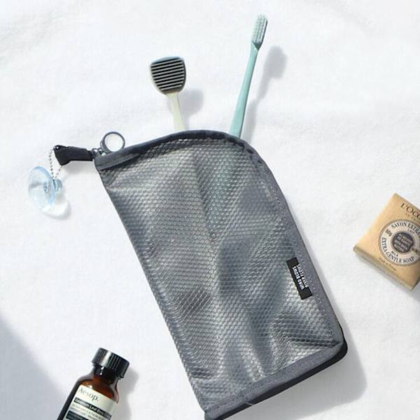 Makeup Brush Bag Kosmetiktaske HVID White