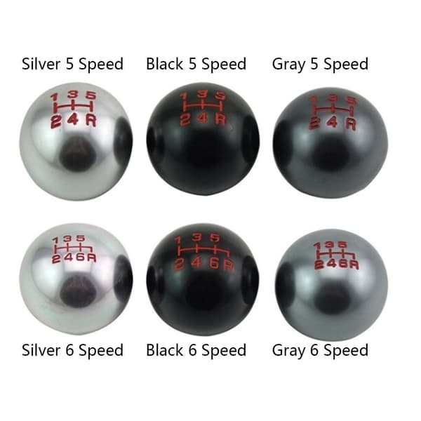 Shift Knott Head Shift Knott Deksel GRÅ 5 SPEED 5 SPEED Grey 5 Speed-5 Speed